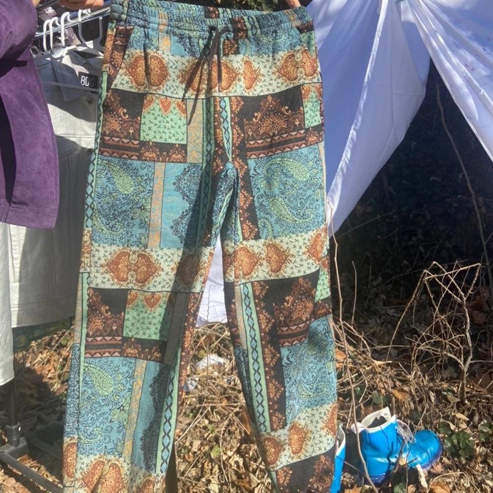 iets frans... pattern pants